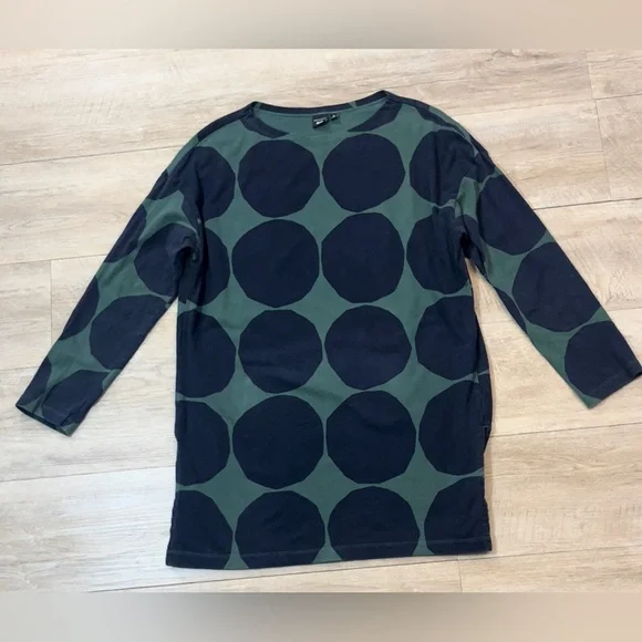 Marimekko X Uniqlo Women’s 3/4 Sleeves Tunic Size XS - Picture 2 of 7